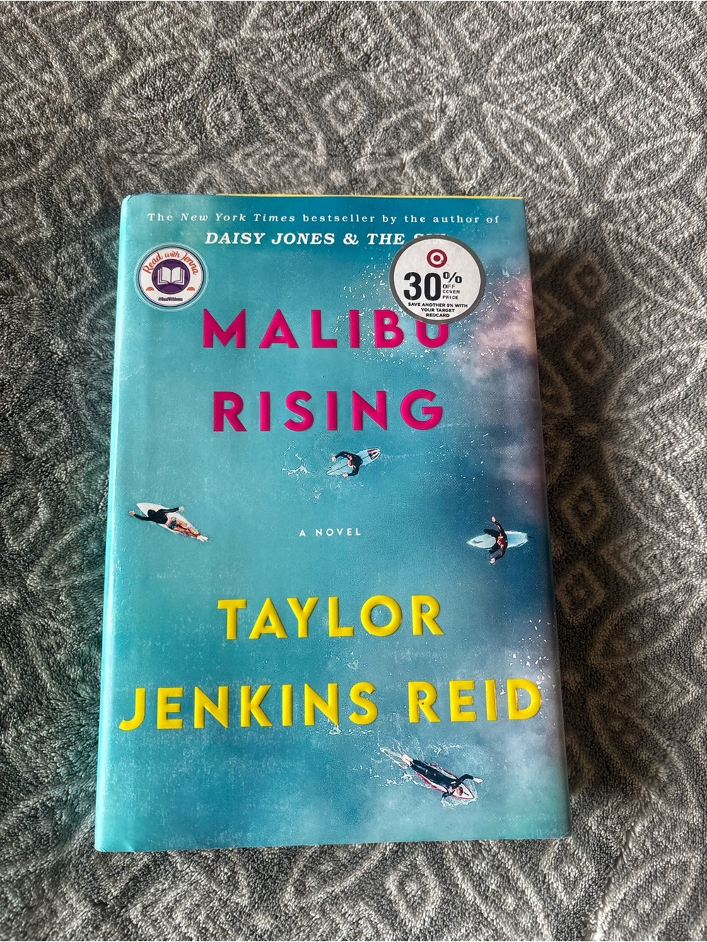 Malibu Rising by Taylor Jenkins Reid - Adult Fiction Hardback Book